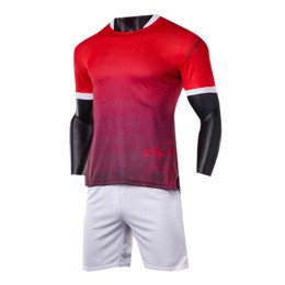 SKWTV051 Customized Football Training Shirt Set Stereo Slim Shirt Clothing Factory SKWTV051 Customized Football Training Shirt Set Stereo Slim Shirt Clothing Factory